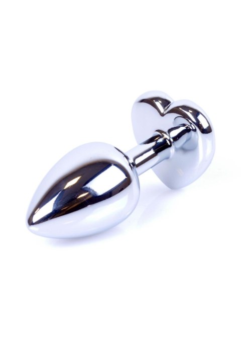 MyLove Toys - Jewellery Silver Heart PLUG- Pink MyLove Toys