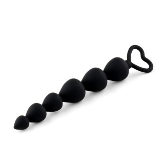 Anal Beads Black Heart B - Series HeavyFun