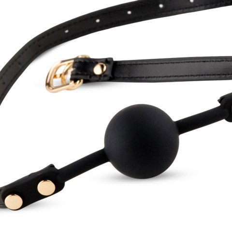 Knebel - Ball Gag Black B - Series HeavyFun