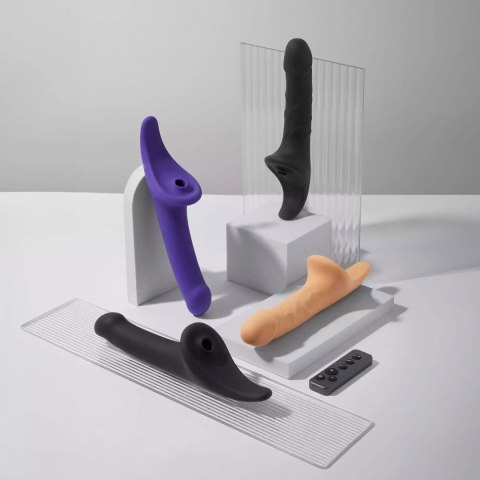 MULTI ORGASM REALISTIC DILDO - M - VANILLA TR Strap-on-me