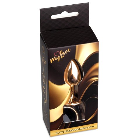 MyLove Toys - Jewellery Red Gold PLUG- Black MyLove Toys