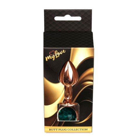 MyLove Toys - Jewellery Red Gold PLUG- Green MyLove Toys