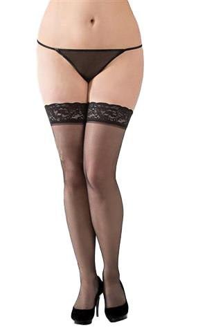 Stockings 5514 - Plus Size - black 3XL SoftLine Collection