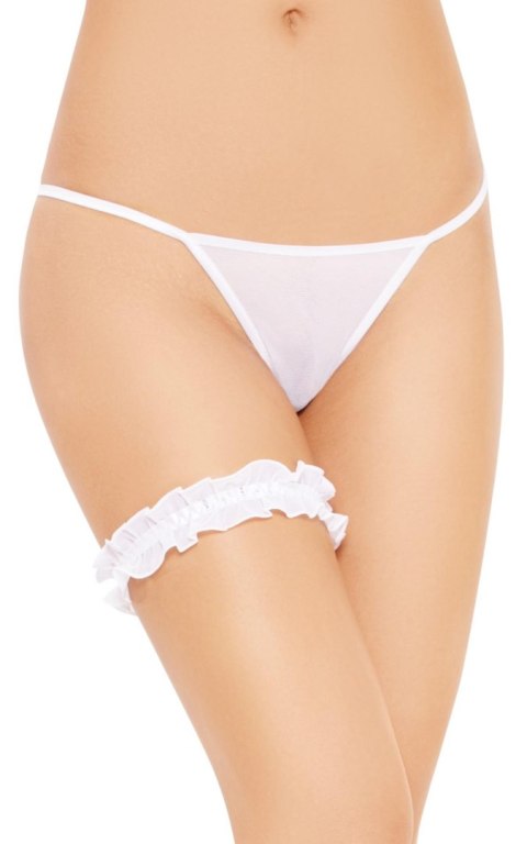 Garter 7406 - white S/L SoftLine Collection