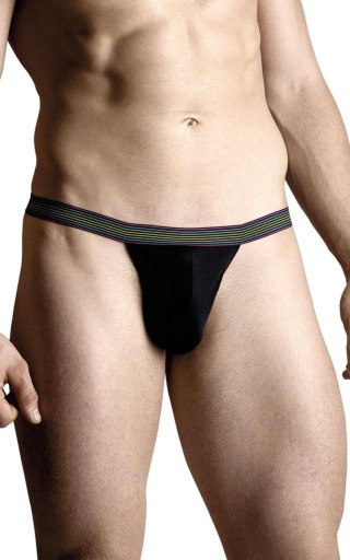 Mens thongs 4496 - black XL SoftLine Collection