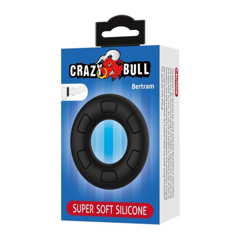 Crazy Bull Bertram - Super Soft Silicone Cock Ring Crazy Bull