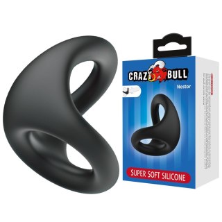 Crazy Bull Nestor - Super Soft Silicone Cock Ring Crazy Bull