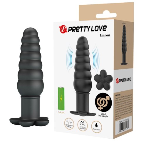 Pretty Love Imron Vibrating Anal Plug Pretty Love