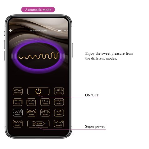 KAILA, 10 tapping functions 10 thumping functions Mobile APP remote control Pretty Love