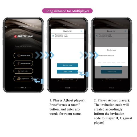 PRETTY LOVE - Klay, 10 vibration functions 10 thrusting settings Mobile APP remote control Pretty Love