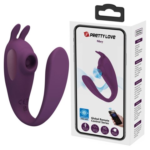 SHEY, 10 vibration functions 10 tapping functions Mobile APP Long-distance Control Pretty Love