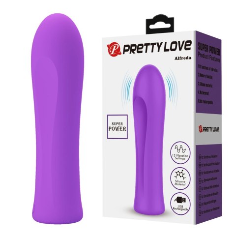 ALFREDA, Memory function 12 vibration functions, Silicone ABS Pretty Love