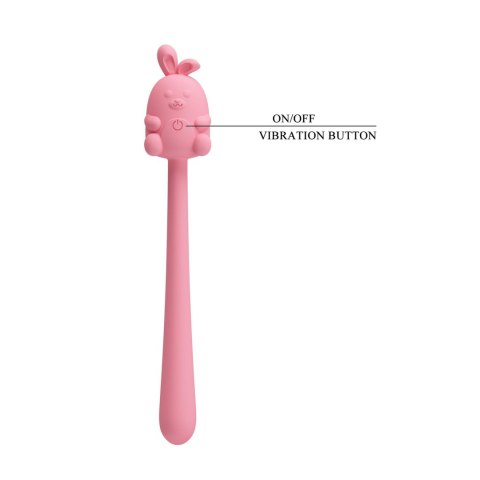 CUTE BUNNY, Flirting Stick, 7 vibration functions, Magnetic USB charging Pretty Love