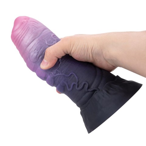 Power Monsters Dreadful Fiend - 24 cm Rippled Monster Silicone Dildo Power