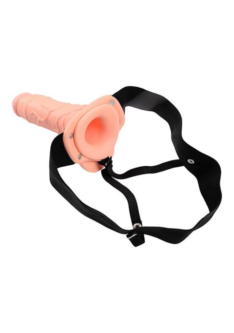 Proteza-FALLO STRAP ON CAVO REAL RAPTURE 8 FLESH WITH BALLS MSX Distribution S.r.l.