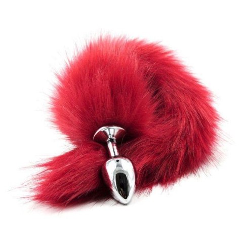 Plug anale con coda Long Fox Tail rossa MSX Distribution S.r.l.