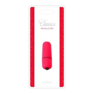 Wibrator-MINI VIBRATORE BULLET CLASSICS RED MSX Distribution S.r.l.