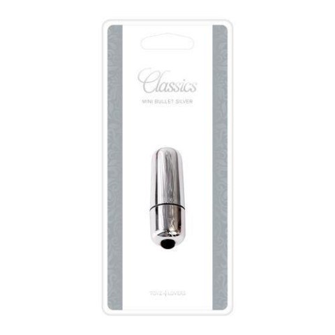 Wibrator-MINI VIBRATORE BULLET CLASSICS SILVER MSX Distribution S.r.l.