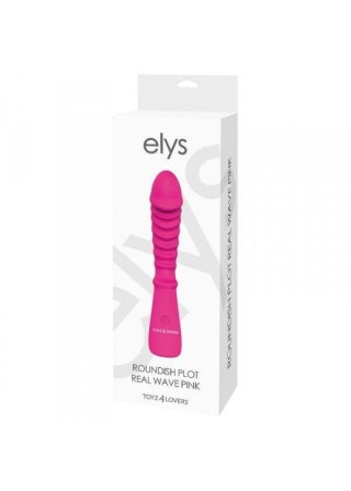 Wibrator-VIBRATORE DESIGN ELYS - ROUNDISH PLOT REAL WAVE PINK MSX Distribution S.r.l.