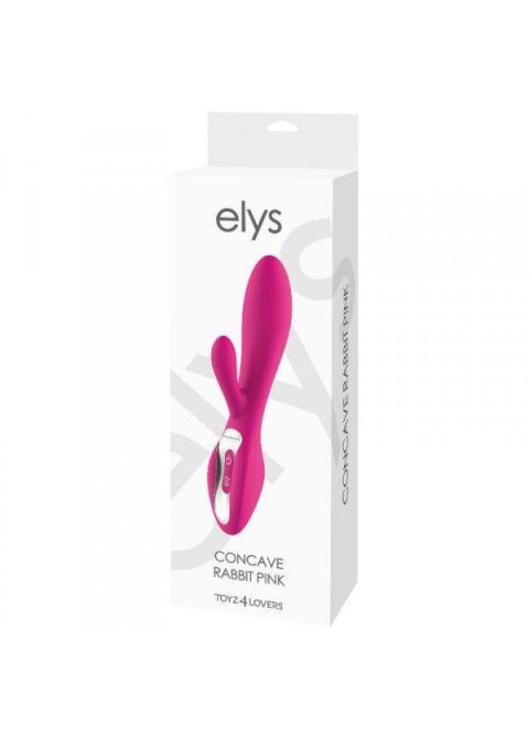 Wibrator-VIBRATORE RABBIT ELYS - CONCAVE RABBIT PINK MSX Distribution S.r.l.