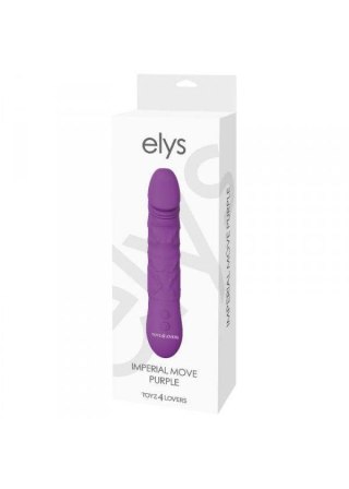 Wibrator-VIBRATORE REALISTICO ELYS - IMPERIAL MOVE PURPLE MSX Distribution S.r.l.