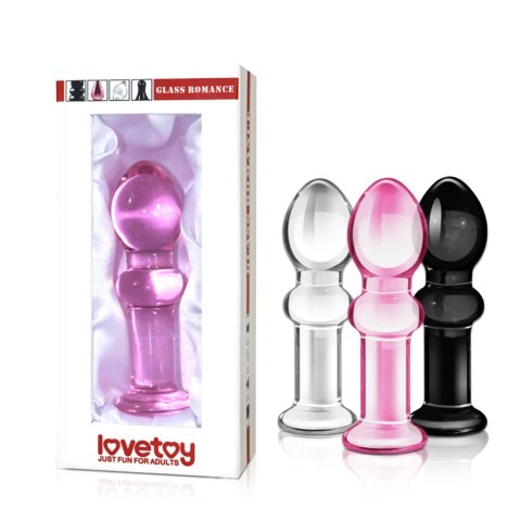 4.5"" Glass Romance Black LoveToy - Boys of Toys Sp. z o.o. (dystrybutor)