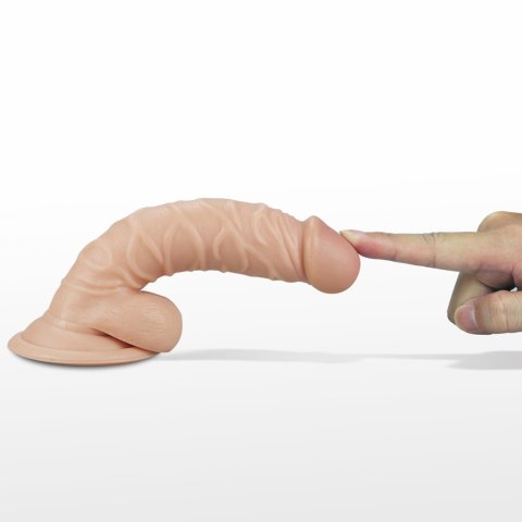 7.5"" Real Extreme Vibrating Dildo Flesh LoveToy - Boys of Toys Sp. z o.o. (dystrybutor)