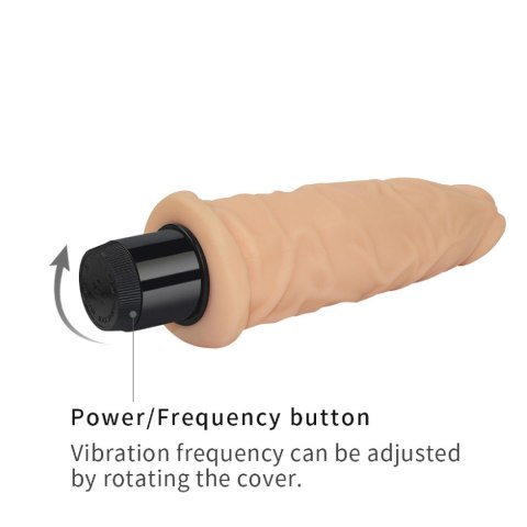 7.5' Xtreme Feel Cyberskin Vibrator LoveToy - Boys of Toys Sp. z o.o. (dystrybutor)