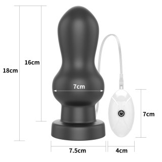 7"" King Sized Vibrating Anal Rammer LoveToy - Boys of Toys Sp. z o.o. (dystrybutor)