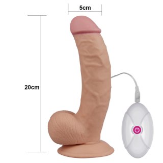 8.5"" The Ultra Soft Dude Vibrating LoveToy - Boys of Toys Sp. z o.o. (dystrybutor)