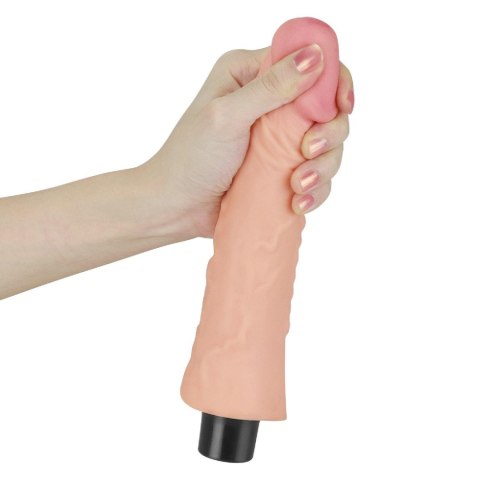 8"" REAL SOFTEE Vibrating Dildo LoveToy - Boys of Toys Sp. z o.o. (dystrybutor)