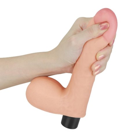 8"" REAL SOFTEE Vibrating Dildo LoveToy - Boys of Toys Sp. z o.o. (dystrybutor)