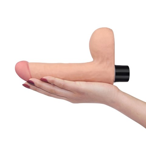 8"" REAL SOFTEE Vibrating Dildo LoveToy - Boys of Toys Sp. z o.o. (dystrybutor)