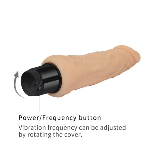 8'' Xtreme Feel Cyberskin Vibrator LoveToy - Boys of Toys Sp. z o.o. (dystrybutor)