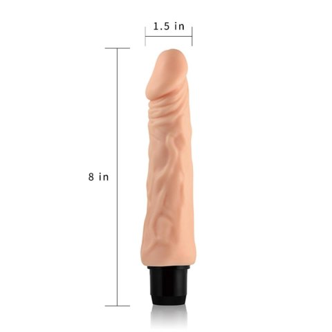 8'' Xtreme Feel Cyberskin Vibrator LoveToy - Boys of Toys Sp. z o.o. (dystrybutor)