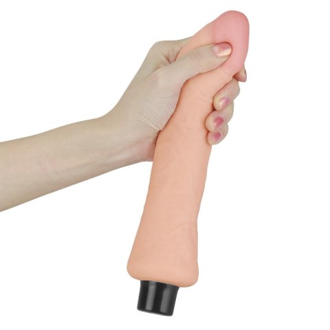 9"" REAL SOFTEE Vibrating Dildo LoveToy - Boys of Toys Sp. z o.o. (dystrybutor)