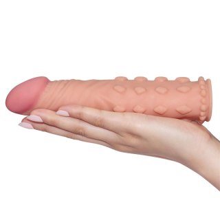 Add 2"" Pleasure X Tender Penis Sleeve Flesh LoveToy - Boys of Toys Sp. z o.o. (dystrybutor)