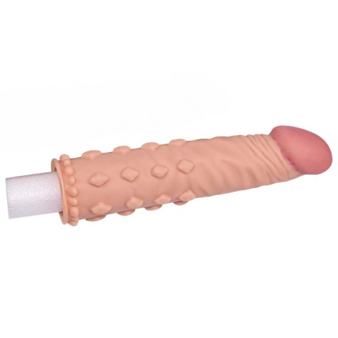 Add 2"" Pleasure X Tender Penis Sleeve Flesh LoveToy - Boys of Toys Sp. z o.o. (dystrybutor)