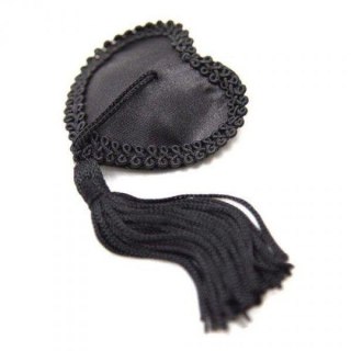 Bielizna-Heart Nipples Tassels BLACK MSX Distribution S.r.l.