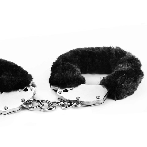 Fetish Pleasure Fluffy Handcuffs Black LoveToy - Boys of Toys Sp. z o.o. (dystrybutor)