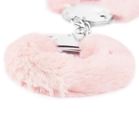 Fetish Pleasure Fluffy Handcuffs Pink LoveToy - Boys of Toys Sp. z o.o. (dystrybutor)