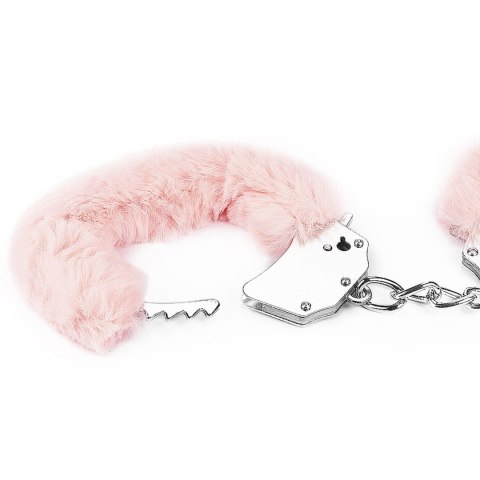 Fetish Pleasure Fluffy Handcuffs Pink LoveToy - Boys of Toys Sp. z o.o. (dystrybutor)