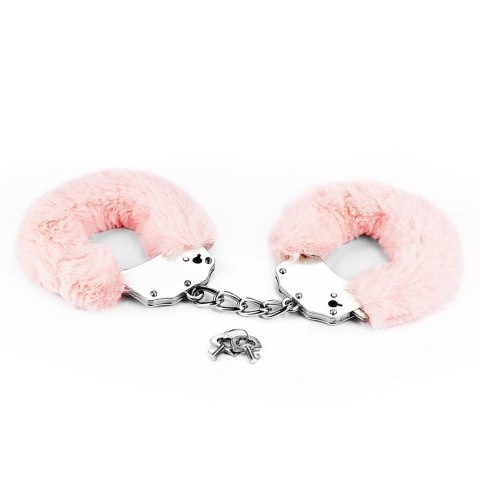 Fetish Pleasure Fluffy Handcuffs Pink LoveToy - Boys of Toys Sp. z o.o. (dystrybutor)
