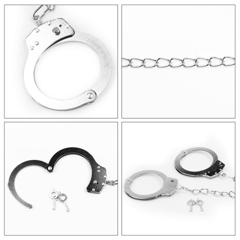 Fetish Pleasure Metal Leg Cuffs LoveToy - Boys of Toys Sp. z o.o. (dystrybutor)