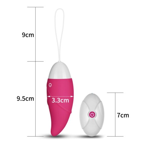 IJOY Wireless Remote Control Rechargeable Egg Pink LoveToy - Boys of Toys Sp. z o.o. (dystrybutor)