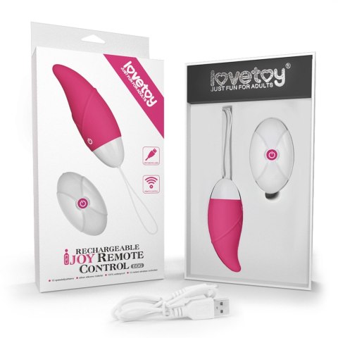 IJOY Wireless Remote Control Rechargeable Egg Pink LoveToy - Boys of Toys Sp. z o.o. (dystrybutor)