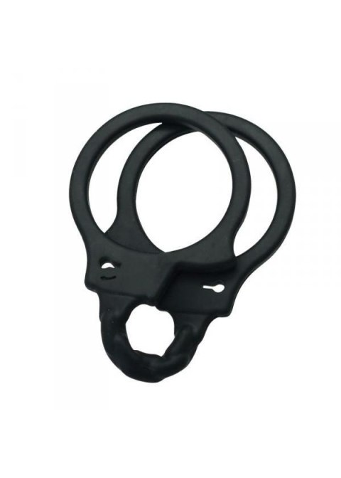 Kajdanki-REALISTIC HANDCUFFS. PREMIUM SILICONE MATERIAL MSX Distribution S.r.l.