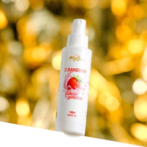 MyLove Taste-slide sensitive-strawberry 100 ml. Boys of Toys Sp. z o.o.