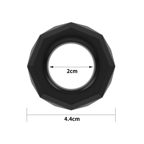 POWER PLUS Cockring Black LoveToy - Boys of Toys Sp. z o.o. (dystrybutor)