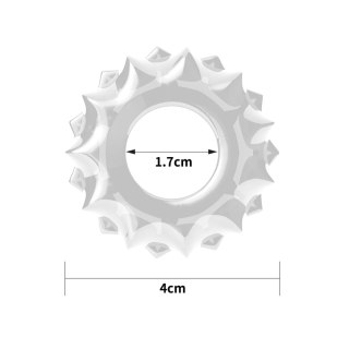 POWER PLUS Cockring Clear LoveToy - Boys of Toys Sp. z o.o. (dystrybutor)